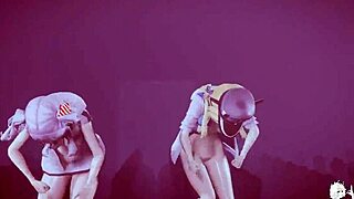 HIBIKASE PERFORMS SEX SHOW MOTION DL WITH INTENSE ACTIONS AND ROLES IN A NARRATIVE SCENE