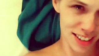 she makes him cum all over her face with toys