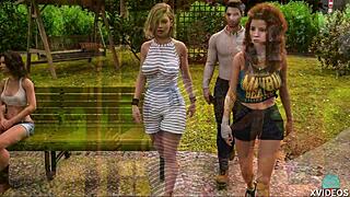 hot teen 18+ blonde kisses in college threesome pov 😘