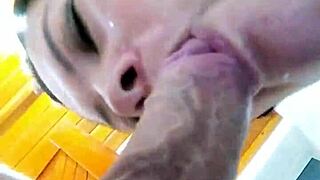 i couldn't resist choking on the pastor's cock, he said special work for girls like me