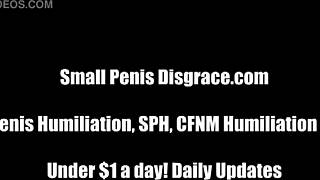 Tiny 18+ cock too pathetic for femdom.