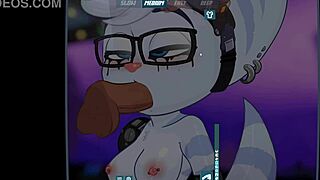 Rivet Receives Intense Breeding in Furry Hentai Scene