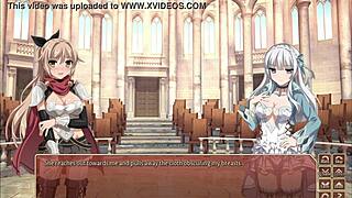 sakura explores fantasy world with toys and games