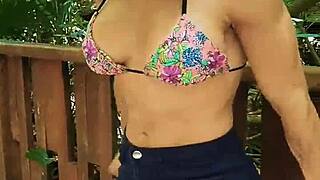 jungle flex in the forest