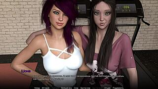 Hey, Check Out This Pretty Whore Mommy In Bathroom Erotic Kissing And Boobs Action