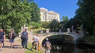 Want to see Anna nude in public park?