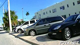 Barely legal teen sucks cock in pov blowjob leading to hardcore orgasm