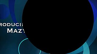 Mazy Myers Petite Bartender Flows Juices in Doggystyle and Cowgirl Riding