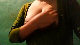 My friend's mom sent her big boobs from the ranch