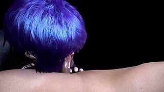 why does motoko give such a sloppy blowjob in this hentai parody