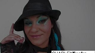 Charley Teases with Big Tits and Pussy