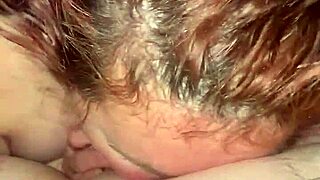 bbw giving an amazing blowjob to her guy