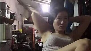 18-year-old shows off on live stream.