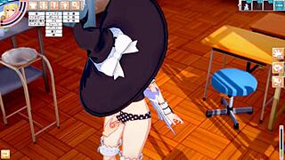 Obsessed with Marisa Kirisame's Big Boobs in 3D Hentai!