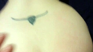 A blonde woman engages in intimate activities, sucking and riding.