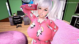 horny babe lets thick cum drip from her pussy after getting penetrated in the shower mythic manor - fanora 8 😏