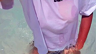 Check Out This Hot Slut Playing With Her Ass And Pussy Outdoors!