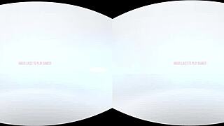 Blonde chloe in vrallure rides toy to orgasm from pov