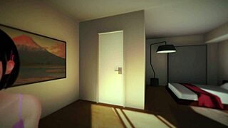 The sexaloid girlfriend relaxes on the sofa in this 3d hentai animation at 4k 60fps uncensored