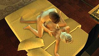 Sims 4 Wicked Halloween Part 2 - Punishment for Treason with Blonde Young 18+ Cheating