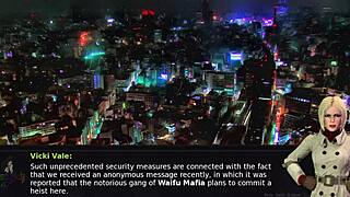 Vikki vale gives intense blowjob in batman grim city part 1.