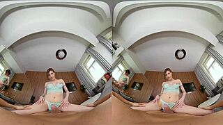 Fuck in blue lingerie!