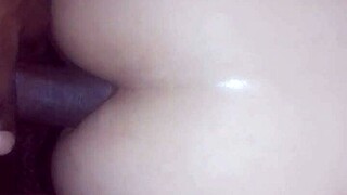 Fat beauty takes hard anal pounding in steamy session