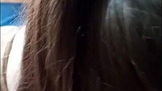 Sexy Milf Sucks Husband's Dick With Big Tits