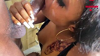 My sexy babe passionately fucks my big cock in the kitchen