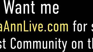 masturbating milf julia ann finger bangs herself in this great solo