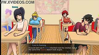 Confined with goddesses femdom hentai game pornplay ep 1 that student is bullied by the university girls