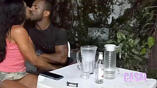 I fucked my best friend's sister in the backyard.