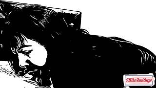 cartoon where the boss always wins against the petite asian teen employee no matter what