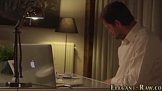 Glamour euro banged by black big cock