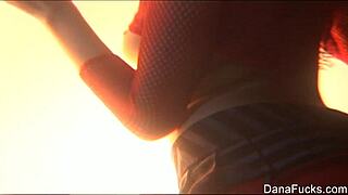 dana dearmond explores lesbian fetish with brunette milf, oral and ass play