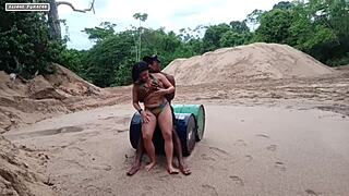 i saw the girl sucking dick and having sex in the rain