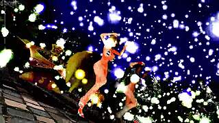 half-naked girls in anime dance and sing their hearts out