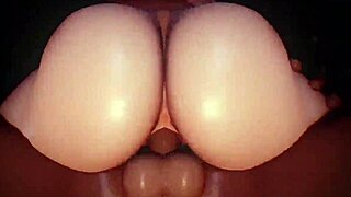 Hentai 3some action with big tits and wild ass play