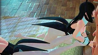 Hentai Bunnies Tease With Foot Jobs