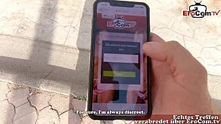 Blonde Teen 18+ Picked Up On Erotic Date.