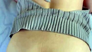 I fucked a japanese girl in doggystyle with new pullover and cumshot on her ass 😏