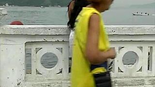 Morena GATA Shows ASS and PUSSY Publicly