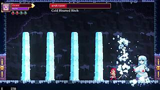 have you seen scarlet maiden's big tits in this lesbian hentai game bossfights?