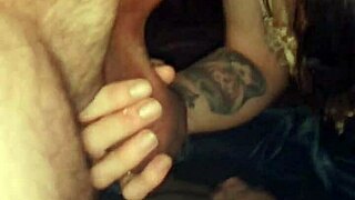 silky wife sucks the neighbor's nice cock while cheating