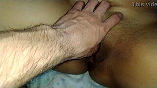 why is this latina's big pussy and natural tits so addictive during massage masturbation?