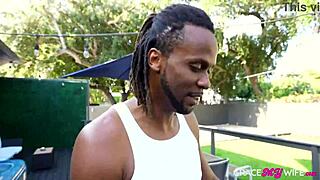 Wifes Victoria June Black Cock Bangin Memorial Day with Monster BBC