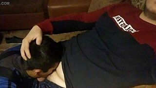 Gay Blowjob Sparks Deep Emotional Release After Intense Fuck