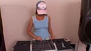 Playful Solo DJ Teen April Teases With Fingering And Masturbation On Her Petite Pussy