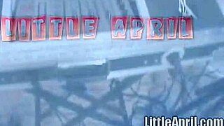 Playful Solo DJ Teen April Teases With Fingering And Masturbation On Her Petite Pussy