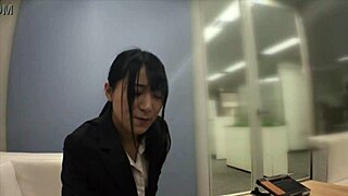 i can’t believe it, this shy ol kato-san from accounting got wild in the meeting room after a forced blow in the glass office